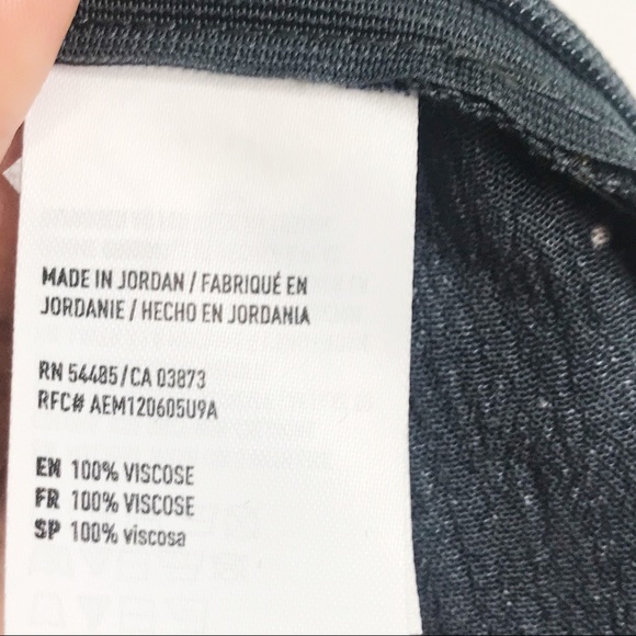 American Eagle Floral Tie Front Long Sleeve Blouse - Picture 9 of 10